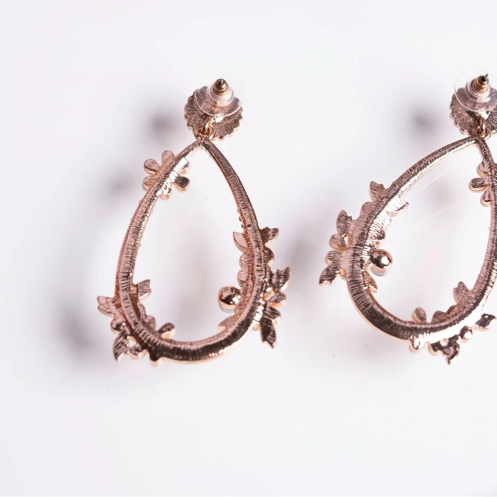 Vintage Elegant Floral‎ Drop Earrings #22